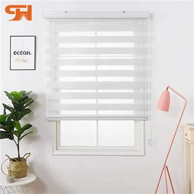 White Zebra Curtains